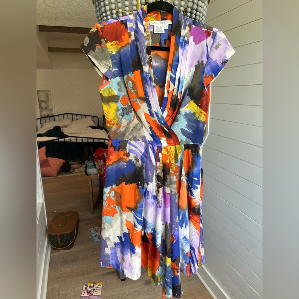 Abstract Maggie London Dress